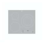 Electrolux DIT60342CS Table induction Manuel utilisateur