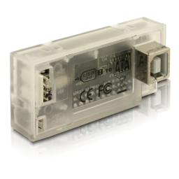 DeLOCK 61312 converter IDE Ultra ATA > USB 2.0 compact Fiche technique | Fixfr