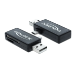 DeLOCK 91731 Micro USB OTG Card Reader + USB A male Fiche technique