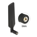 DeLOCK 88978 LTE Antenna SMA plug 0.5 - 3 dBi omnidirectional rotatable Fiche technique