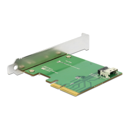 DeLOCK 89585 PCI Express x4 Card > 1 x internal SFF-8654 4i NVMe – Low Profile Form Factor Fiche technique | Fixfr