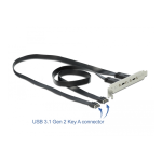 DeLOCK 89935 USB 3.1 Gen 2 Slot Bracket Fiche technique