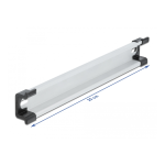 DeLOCK 66179 DIN Rail 35 x 15 mm (25 cm) Aluminium Fiche technique