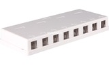 DeLOCK 86209 Keystone Surface Mounted Box 8 Port Fiche technique | Fixfr