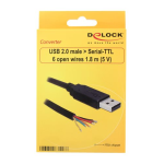 DeLOCK 83116 USB 2.0 to Serial TTL Converter Fiche technique