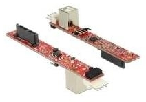 DeLOCK 62651 Converter Slim SATA 13 pin to USB 2.0 Type-B female Fiche technique | Fixfr