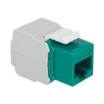 DeLOCK 86349 Keystone Module RJ45 jack &gt; LSA Cat.6 UTP green Fiche technique