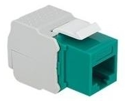 DeLOCK 86349 Keystone Module RJ45 jack > LSA Cat.6 UTP green Fiche technique | Fixfr