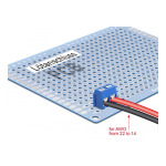 DeLOCK 66015 Terminal block for PCB soldering version 2 pin 5.00 mm pitch vertical 10 pieces Fiche technique