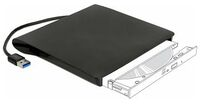 DeLOCK 42605 External Enclosure for 5.25″ Slot-in Slim SATA Drives 9.5 / 12.7 mm to USB Type-C™ male silver Fiche technique | Fixfr
