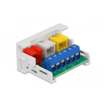 Delock Easy 45 3 ports RCA femelles : Q&amp;R avec IA + PDF