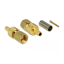 DeLOCK 65859 SMC male for crimping RG-174 / RG-316 Fiche technique | Fixfr