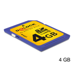 DeLOCK 55715 SDHC Card 4 GB Class 6 Fiche technique