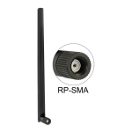 DeLOCK 88899 WLAN 802.11 ac/a/h/b/g/n Antenna RP-SMA plug 5 - 7 dBi omnidirectional Fiche technique