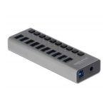 DeLOCK 63976 External USB 3.0 Hub Fiche technique