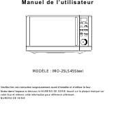 Manuel IMO-25LS45Steel Four à Micro-Ondes | Chat IA & PDF | Fixfr