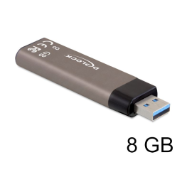 DeLOCK 54337 USB 3.0 memory stick 8 GB Fiche technique | Fixfr