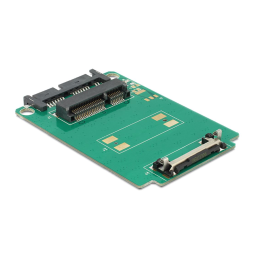 DeLOCK 62520 1.8″ Converter Micro SATA 16 Pin > mSATA full size Fiche technique | Fixfr