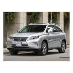 Lexus RX 450H Manuel utilisateur