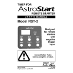 AstroStart RST-2 Owner's Manual