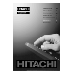 Hitachi C32W460N Manuel utilisateur