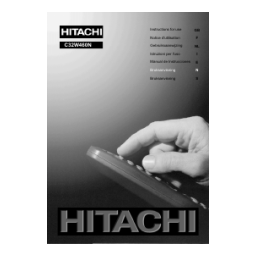 Hitachi C32W460N Manuel utilisateur | Fixfr