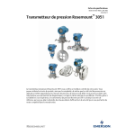 Rosemount 3051 Transmetteurs de pression et 3051CF d&eacute;bitm&egrave;tres avec protocole PROFIBUS PA Manuel utilisateur