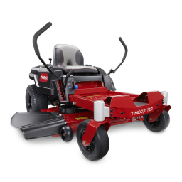 Toro TimeCutter Z 74601: Manuel d'utilisation + Chat IA | Fixfr