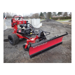 Toro GrandStand Multi Force Snow Machine Riding Product Manuel utilisateur