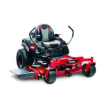 Toro TimeCutter HD ZX6000 Riding Mower Riding Product Manuel utilisateur