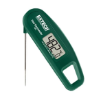 Extech Instruments TM55 Pocket Fold-Up Food Thermometer, NSF Certified Manuel utilisateur