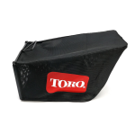 Toro 6 Bushel Bag Kit, 44&quot; Mower Attachment Manuel utilisateur