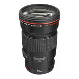 Canon EF 200mm f/2L IS USM Manuel utilisateur | Fixfr