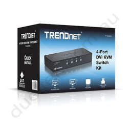 TRENDnet TK-422DVK Switch KVM DVI | AI Chat & PDF | Fixfr