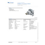 Baumer EN580E.IL-SC10.GB1T2.04096.K Incremental encoder Fiche technique