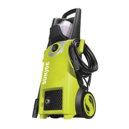 Sun Joe SPX2000 Electric Pressure Washer Manuel du propriétaire | Fixfr