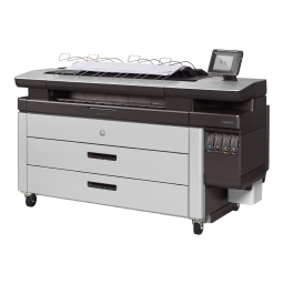 HP PageWide XL 4000 Printer series Manuel utilisateur | Fixfr