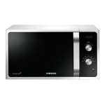 Samsung MS23F301EAW Microgolfoven (23 Liter) Manuel utilisateur