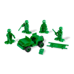 Lego 7595 Army Men on Patrol Manuel utilisateur