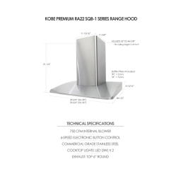 Kobe RA22 SQB-1 Guide d'installation | Fixfr