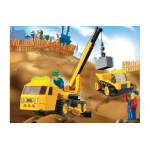 Lego 4668 Outrigger Construction Crane Manuel utilisateur