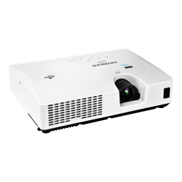 HITACHI CP-RX94 Manuel Utilisateur avec IA Chat | Fixfr