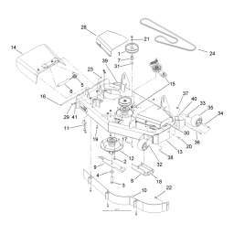 Z340 Z Master, With 40in 7-Gauge Side Discharge Mower