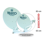 Teleco MotoSat 65/85 LNB S1 Manuel utilisateur