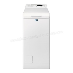 Electrolux EWT1262ES Manuel utilisateur | Fixfr