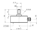 Baumer DLM30-SO.102.TP3.C4 Force sensor Fiche technique