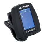 thomann CTW-10 Clip-on Tuner Guide de d&eacute;marrage rapide