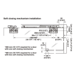 Hafele 405.82.228 Sliding Door Hardware  Mode d'emploi