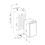 Liebherr EKPc 2554 Premium R&eacute;frig&eacute;rateur encastrable d&eacute;corable Operating instrustions