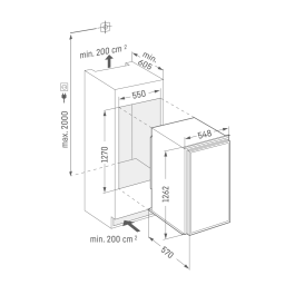 Liebherr EKPc 2554 Premium Réfrigérateur encastrable décorable Operating instrustions | Fixfr